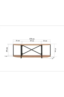 Hanah Home Tv StativTanner