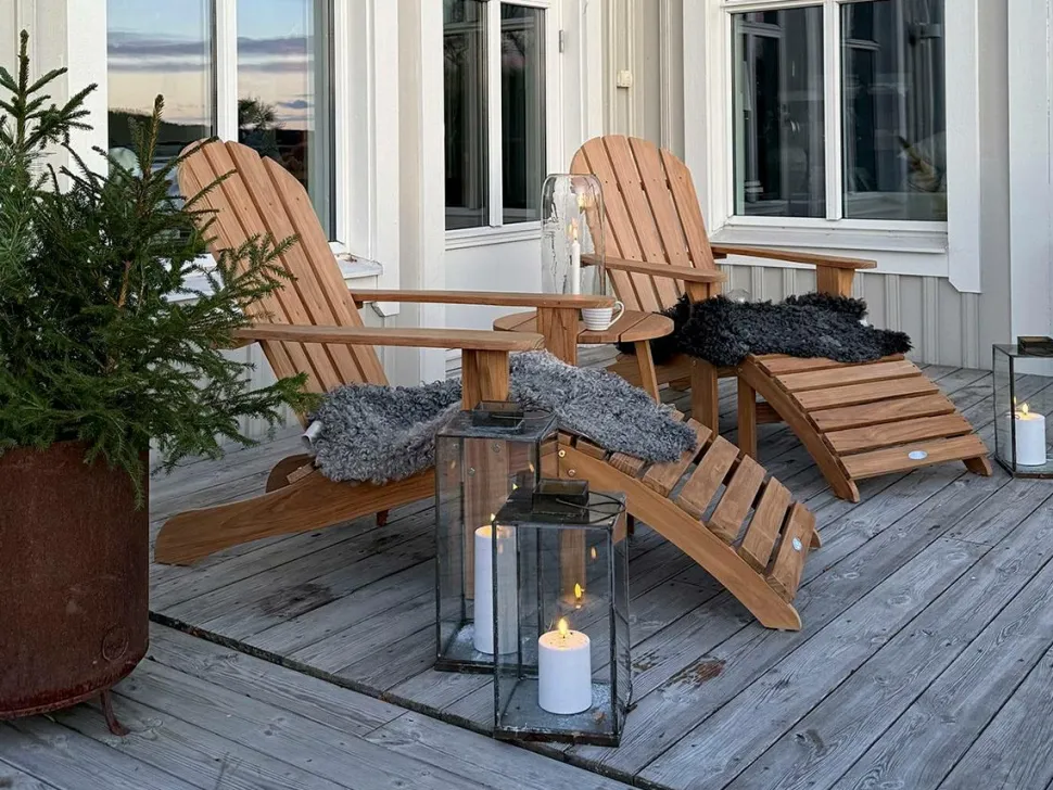 Hillerstorp Dækstol Tennessee Teak Nature