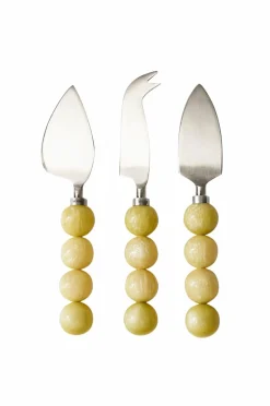 HKliving Osteknive Lemon (sæt med 3)