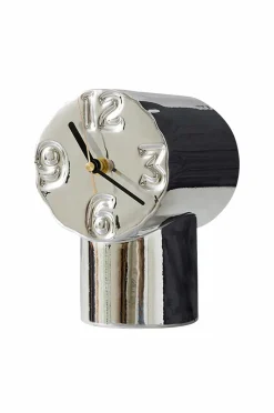 HKliving Retro keramisk ur H. 17,5 cm