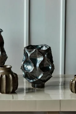 House Doctor Vase, Hdwaves, 20,5x20,5 cm