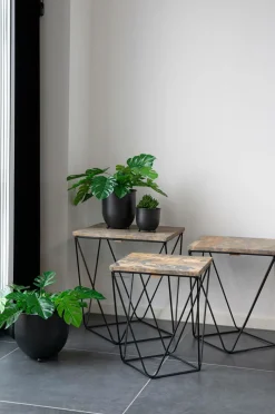 House Nordic Kunstig Monstera. Plante af PE-plast. Ø 40 cm.