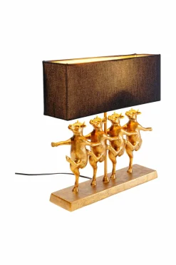 KARE Design Bordlampe Dancing Cows Sort
