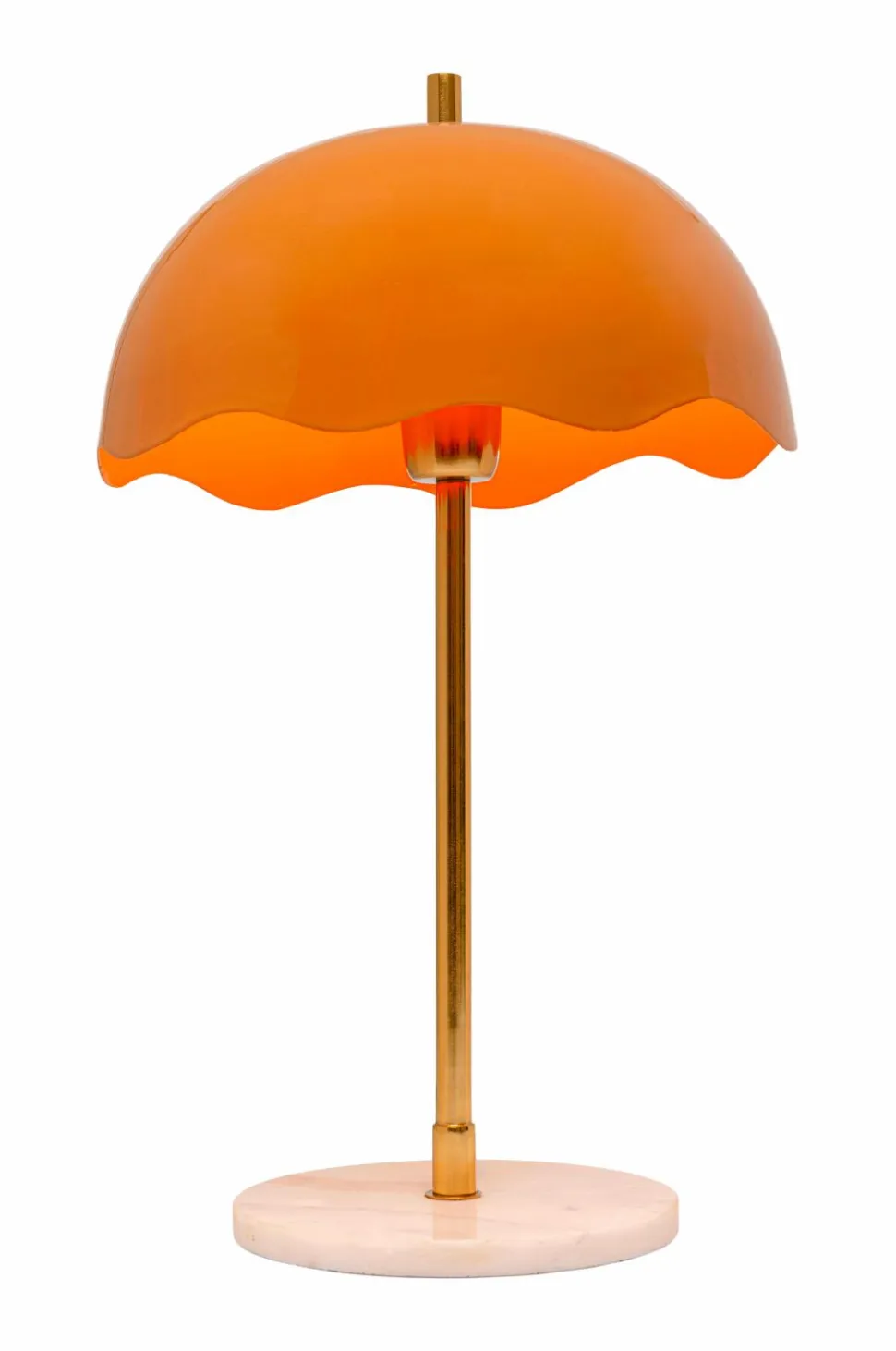 KARE Design Bordlampe Lia Orange 50cm