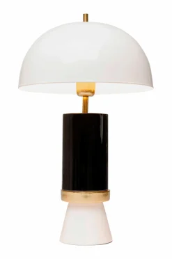 KARE Design Bordlampe Josy Hvid Sort 51cm