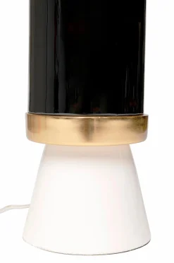 KARE Design Bordlampe Josy Hvid Sort 51cm