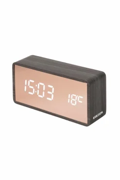 Karlsson Vækkeur Copper Mirror LED