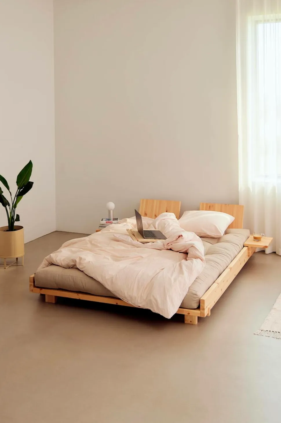 Karup Design Social Bed W. 2 Pcs Back Rests And 2 Pcs Side Tables