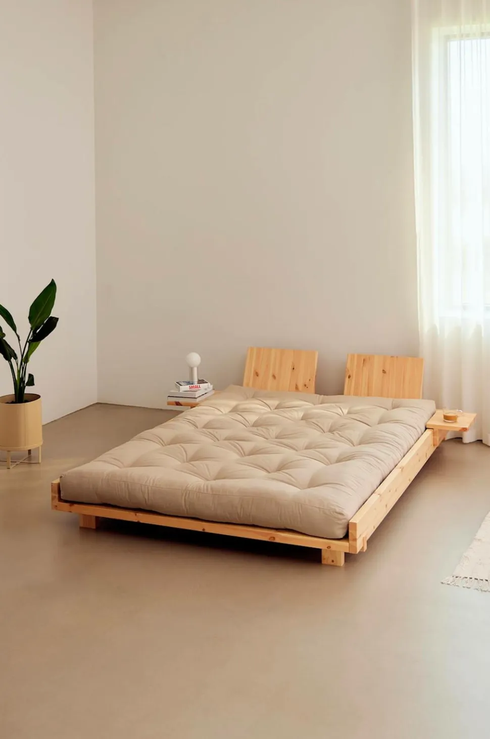 Karup Design Social Bed W. 2 Pcs Back Rests And 2 Pcs Side Tables