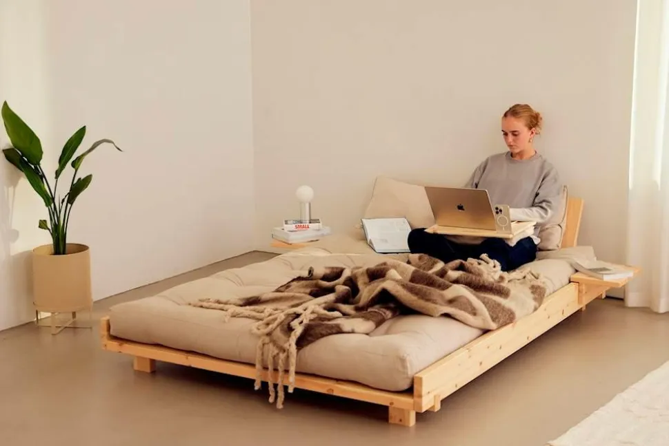Karup Design Social Bed W. 2 Pcs Back Rests And 2 Pcs Side Tables