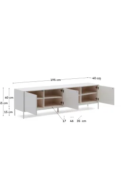 Kave Home Tv-bænk Vedrana