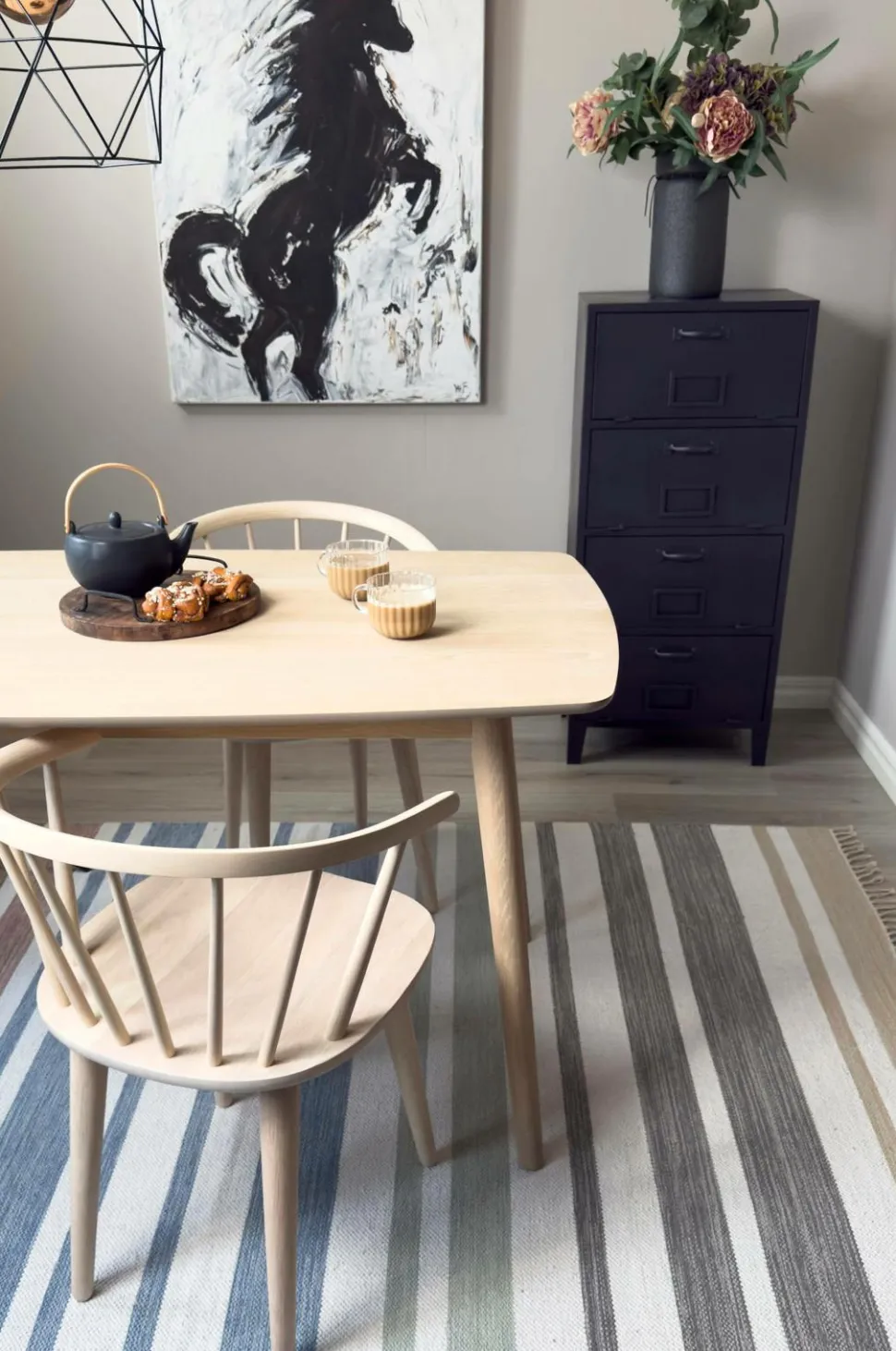 KM Home Bomuldstæppe Pastell