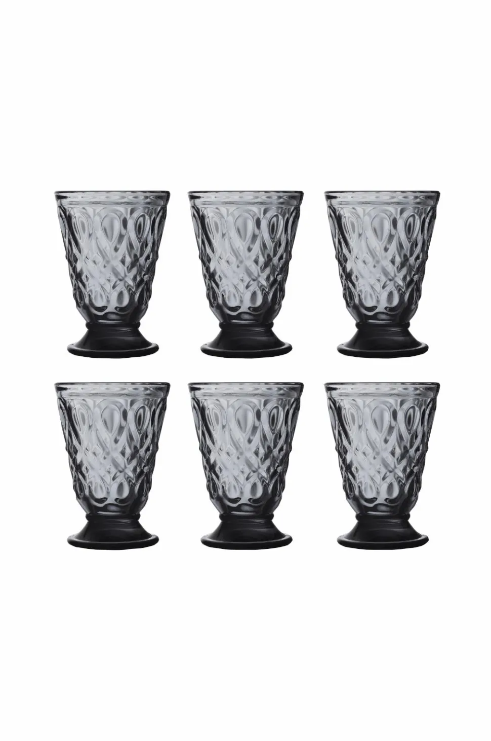La Rochére Bæger Antracit Lyonnais 6 glas La Rochere