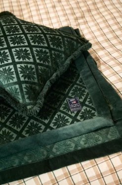 Lexington Sengetæppe Jacquard Viskose/bomuld