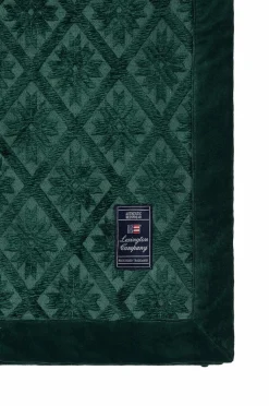 Lexington Sengetæppe Jacquard Viskose/bomuld