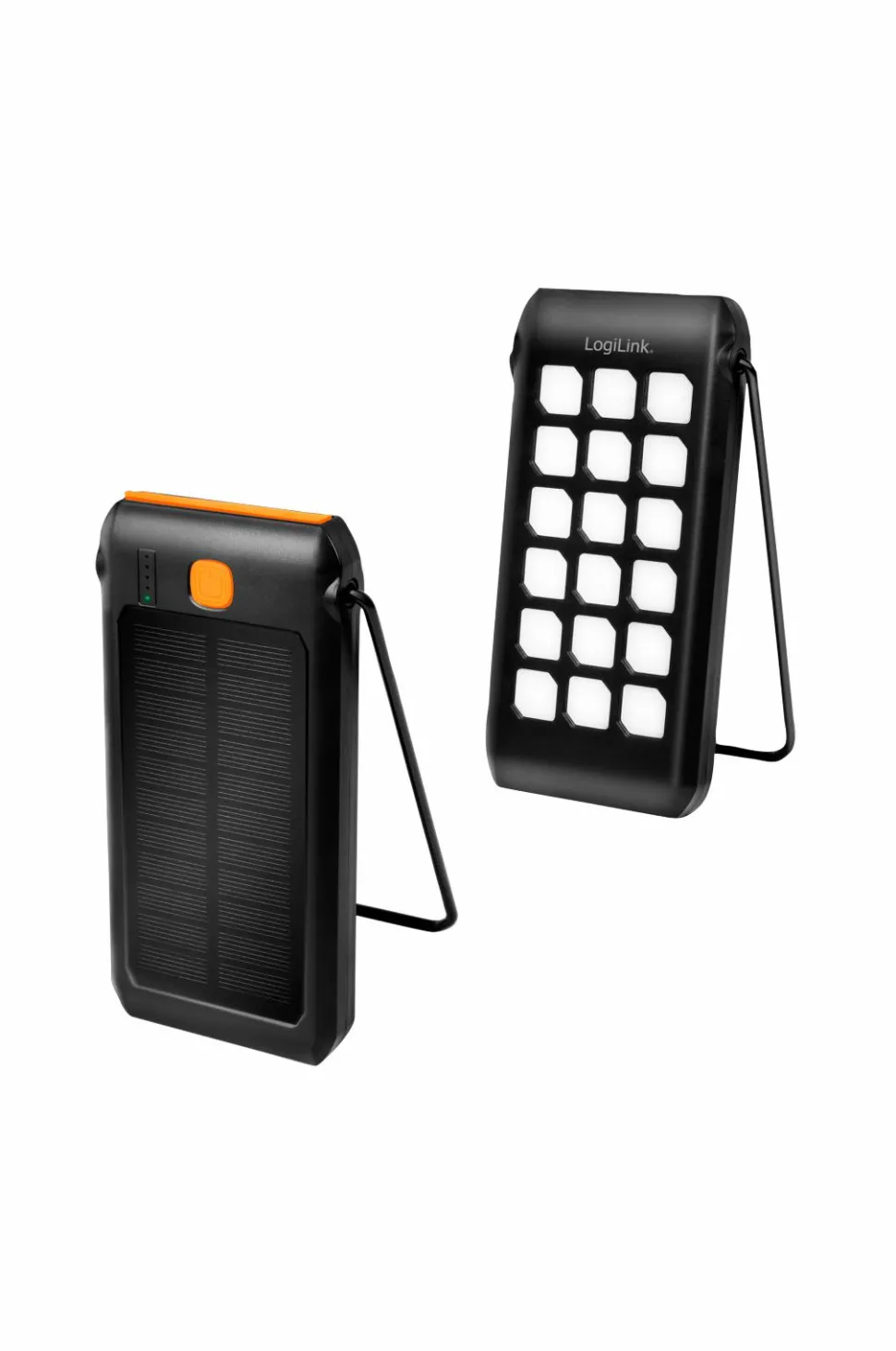 LogiLink Solcelle-powerbank 10.000mAh PD 18W