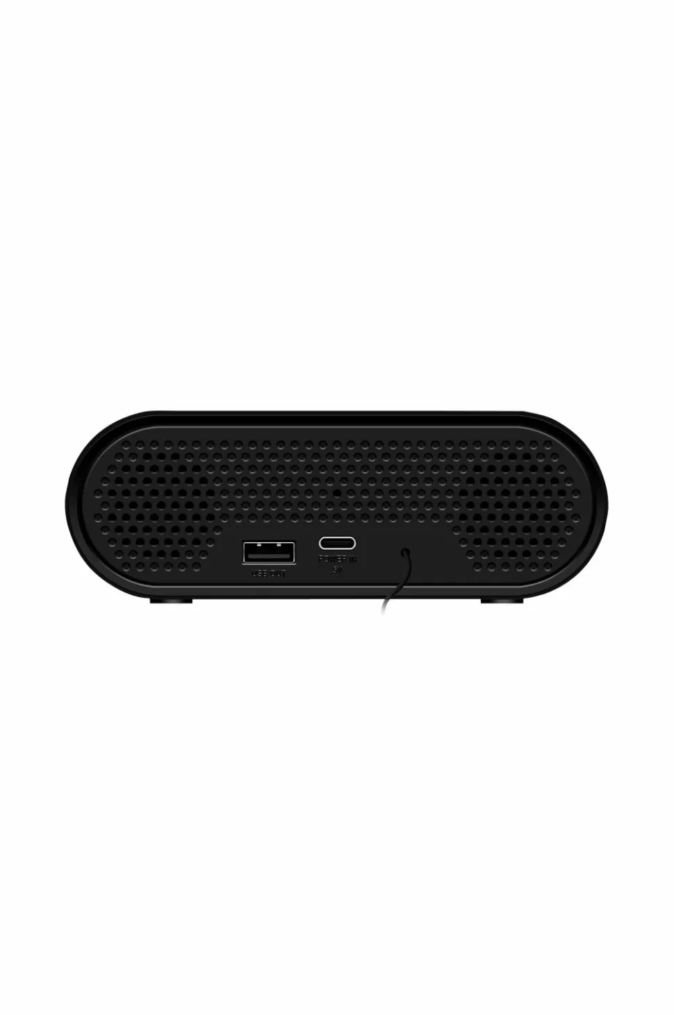 LogiLink Urradio med temperatur/luftfugtighed - USB-C/batteristrøm