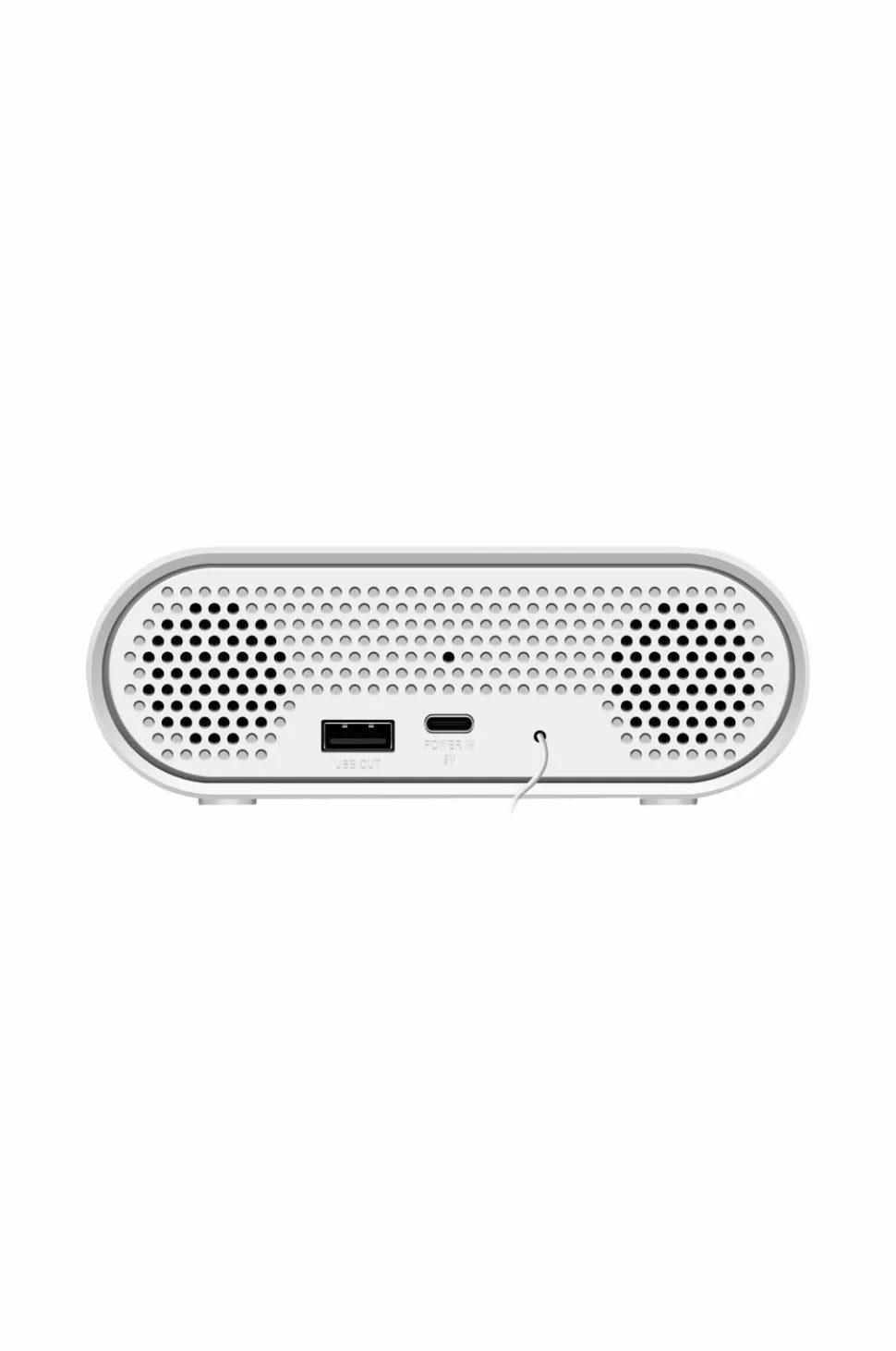 LogiLink Urradio med temperatur/luftfugtighed - USB-C/batteristrøm