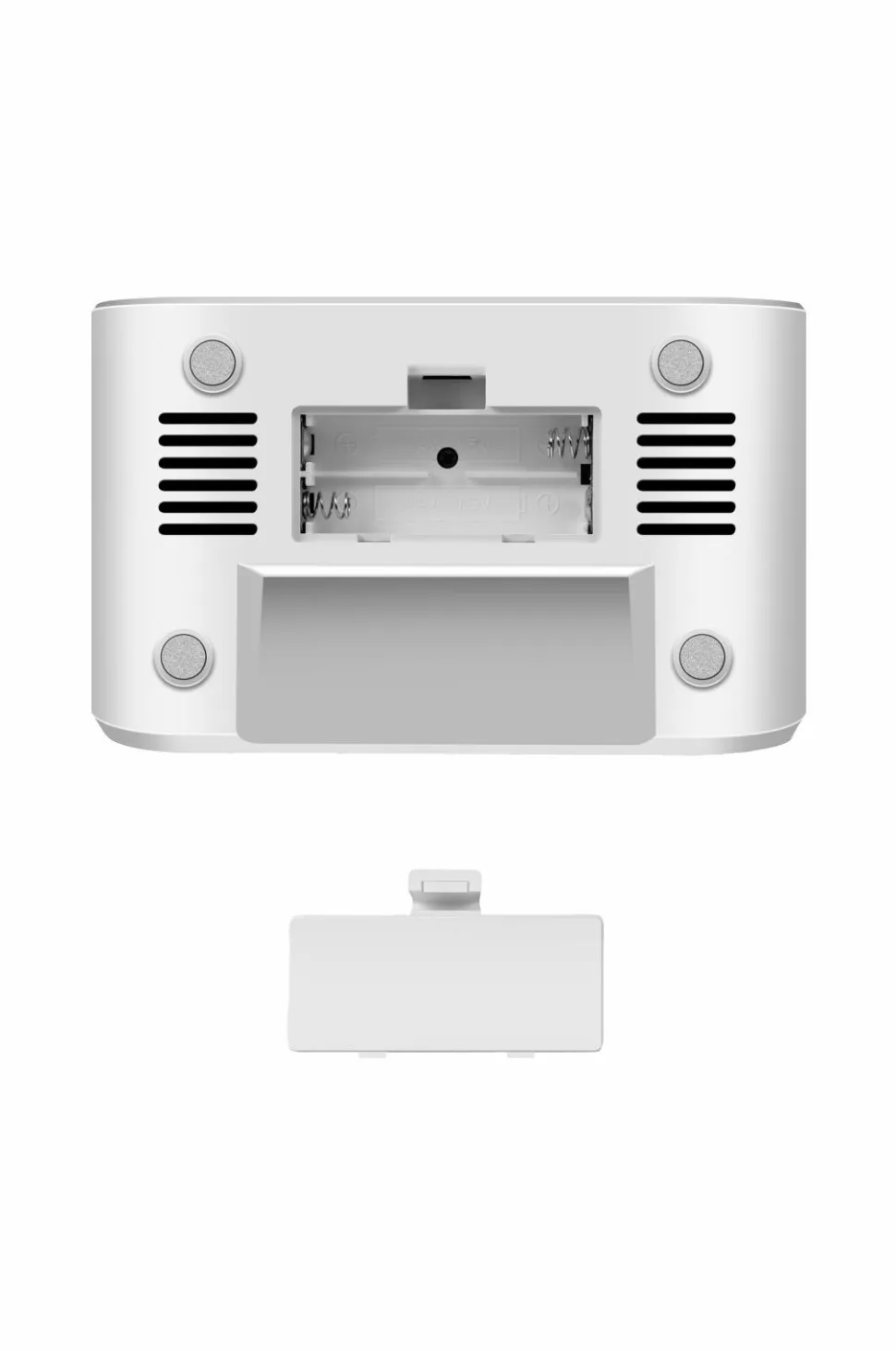LogiLink Urradio med temperatur/luftfugtighed - USB-C/batteristrøm
