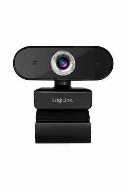 LogiLink Webkamera HD 1080p med indbygget mikrofon