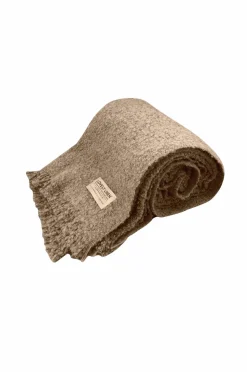 Lovely Linen Tæppe Curly i bouclé