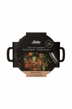 Maku Kitchen Life Støbejernsgryde 5,2 L