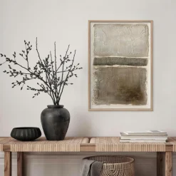 Malerifabrikken Art Structure 1 / 50x70 Cm / Egetræsramme