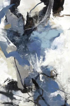 Malerifabrikken Blue Vibes / Blandet maleri / 120 X 90 cm