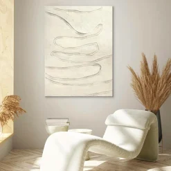 Malerifabrikken Design Maleri / Track The Line / 90x120 Cm