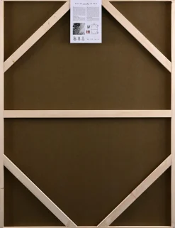 Malerifabrikken Design Maleri / Wild Horizon Silver / 90x120 Cm