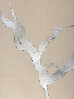 Malerifabrikken Design Painting / Wild Horizon Silver / 90x120 Cm / Sort ramme