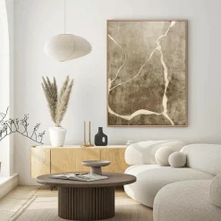 Malerifabrikken Design Painting / Vibranium / 90x120 Cm / Egetræsramme