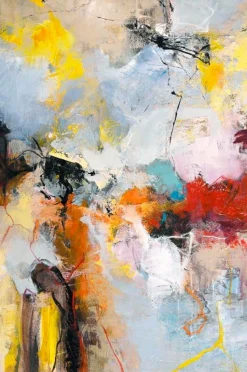 Malerifabrikken Free Form / Blandet maleri / 90 X 120 cm