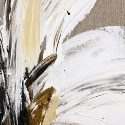 Malerifabrikken Hørmaleri / Explosive / 90x120 Cm / egetræsramme