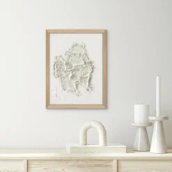 Malerifabrikken White Beach / 30x40 Cm / Egetræsramme