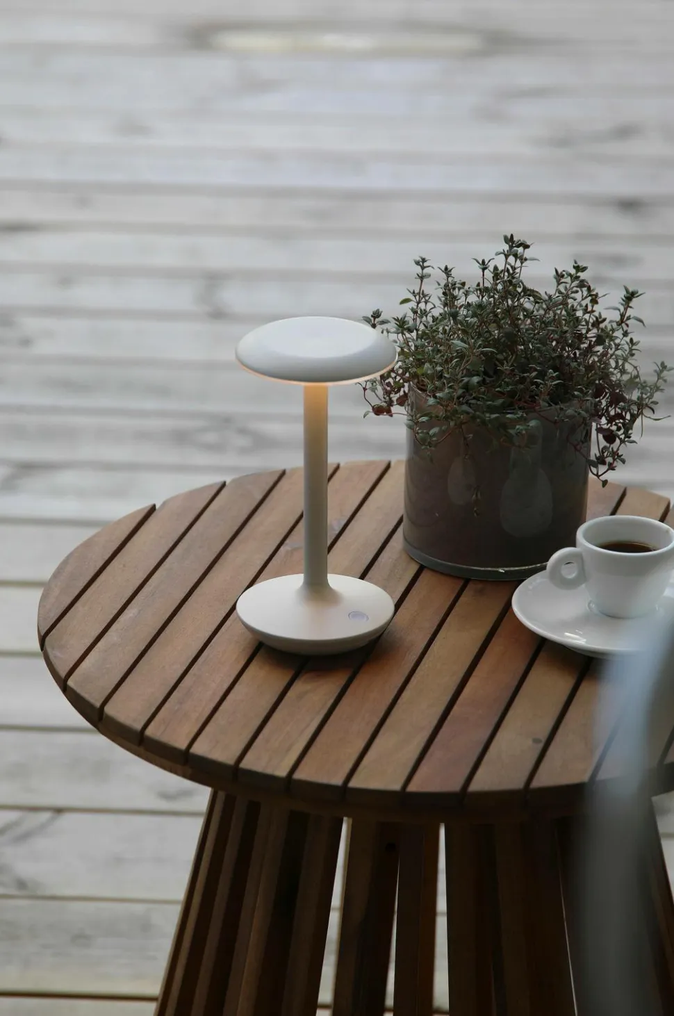 Markslöjd Genopladelig bordlampe Petit B/O