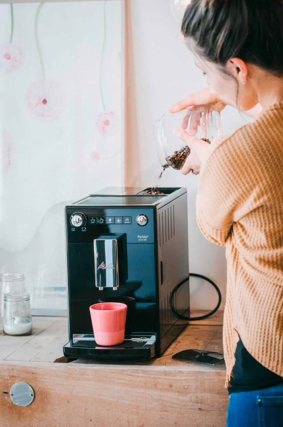 Melitta Purista Sort Helautomatisk kaffemaskine