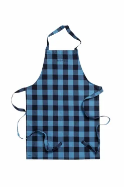 Midnatt Forklæde Gingham