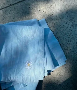 Midnatt Serviet sæt Daisy 4 stk