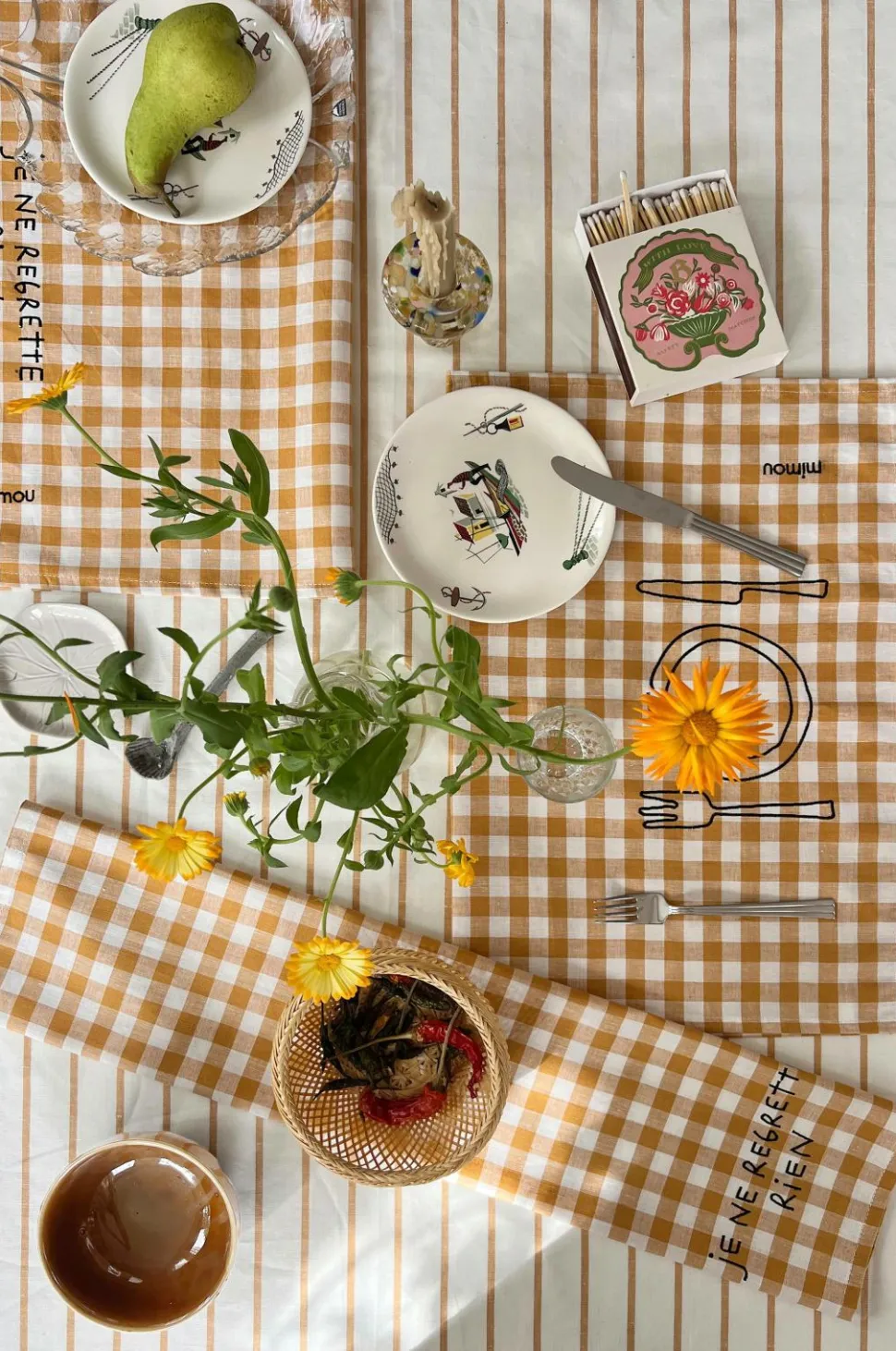 Mimou Dug Linen Stripe