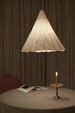 Mimou Loftlampe Wrinkle i håndlavet papir