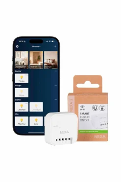 Nexa Indbygget modtager Wbr-01 Smart 1800w System Nexa 2 Wifi/433 Tændt/slukket