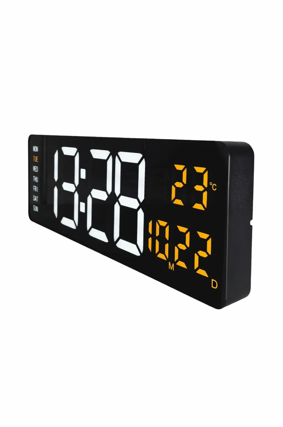 NeXtime Vægur Super Digi Digital 39 cm Sort
