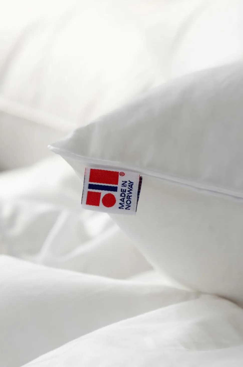 Norsk Dun Pude 90 % andedun Lav
