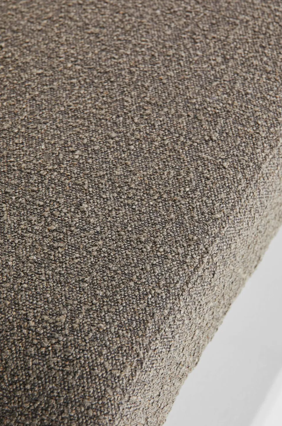 Pastill Odette bænk i bouclé 120x41 cm