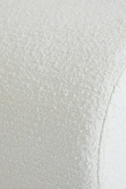 Pastill Odette bænk i bouclé 120x41 cm