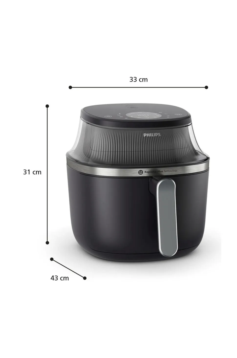 Philips Varmluftfriturekoger 6,2 l 3000 Series Na331/00
