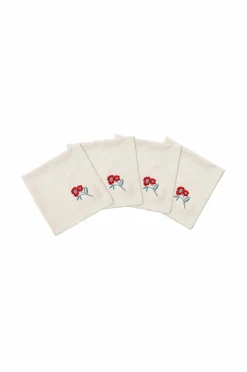 PICK A POPPY Serviet 4 pack Cottage Flower