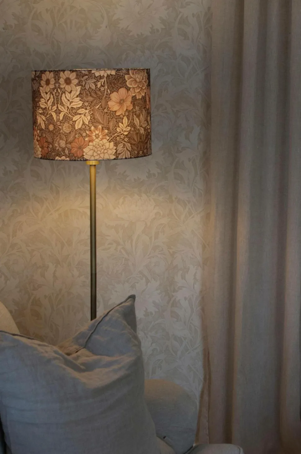 PR Home Gulvlampe Amy messing