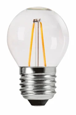 PR Home Shine LED Filament Globe Clear E27